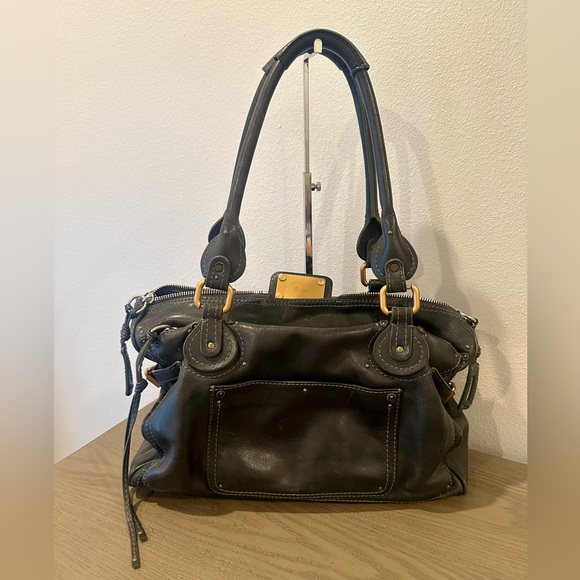 Chloe Handbags - Chloe Paddington Large Gray - *No Lock or Key*